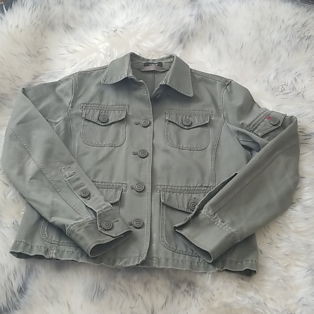 J.Crew Utility Jacket Size Small - Picture 9 of 9